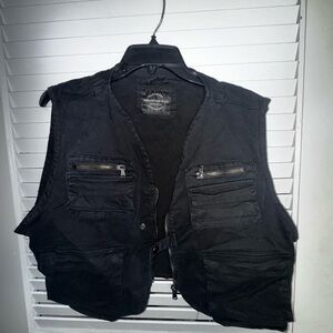 Black Utility Vest